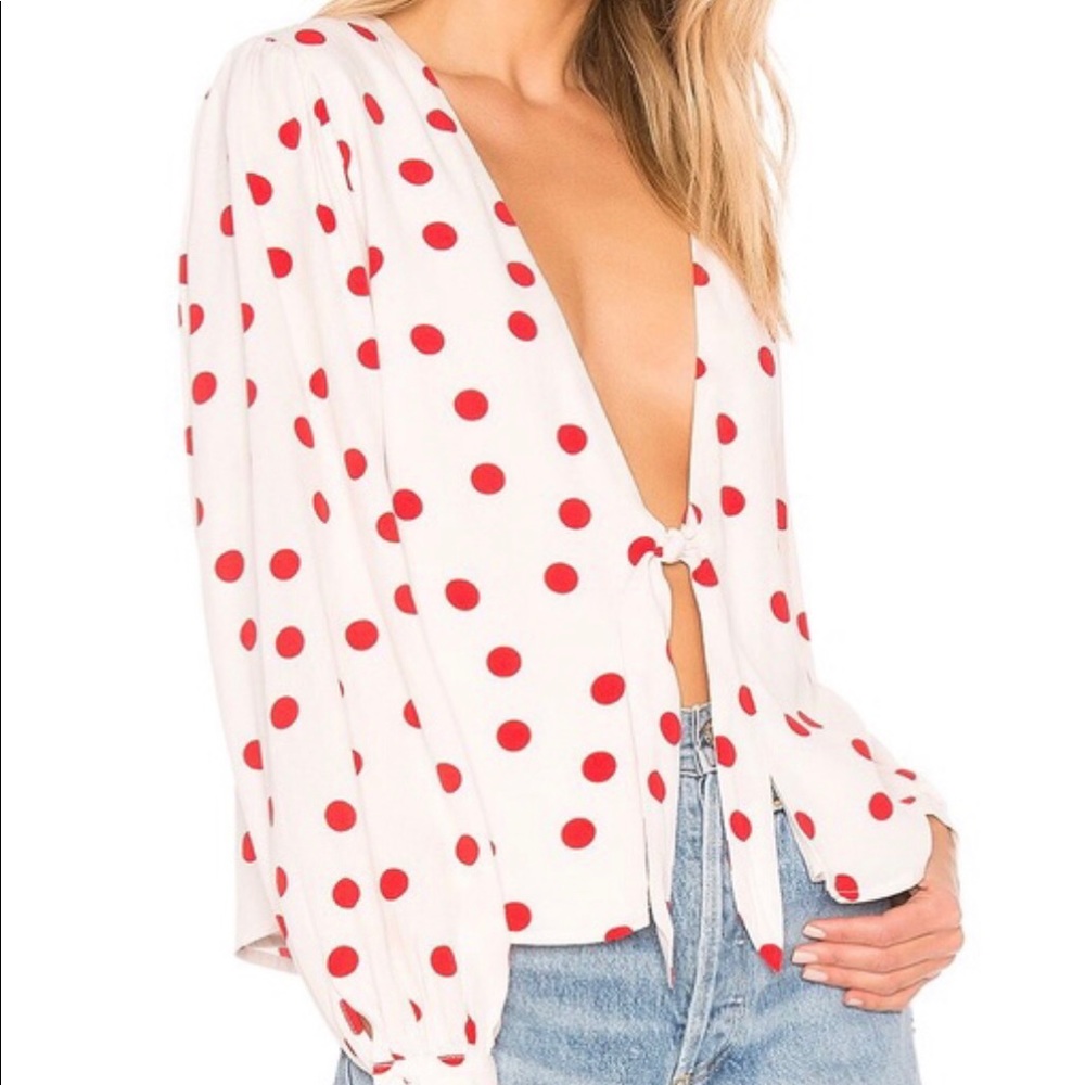 lovers + friends blouse